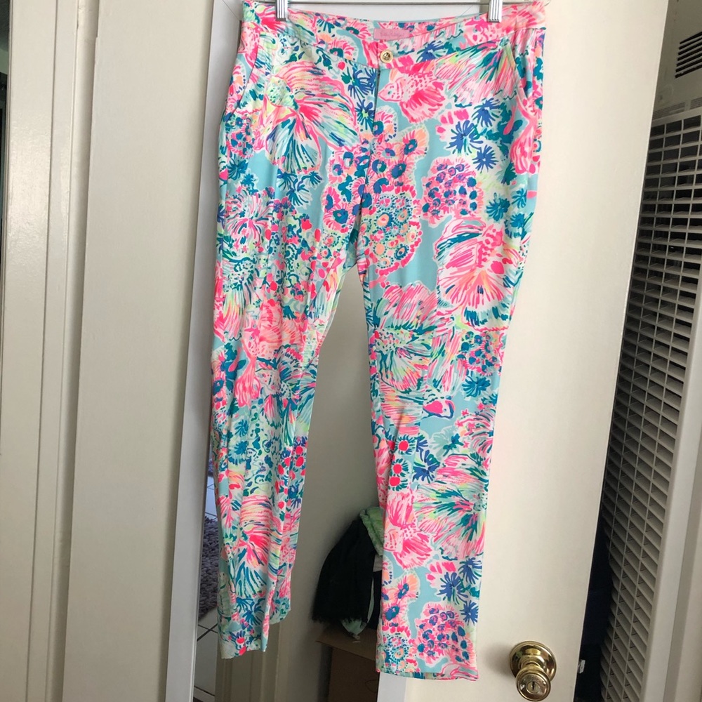 LP Angelfish printed pants